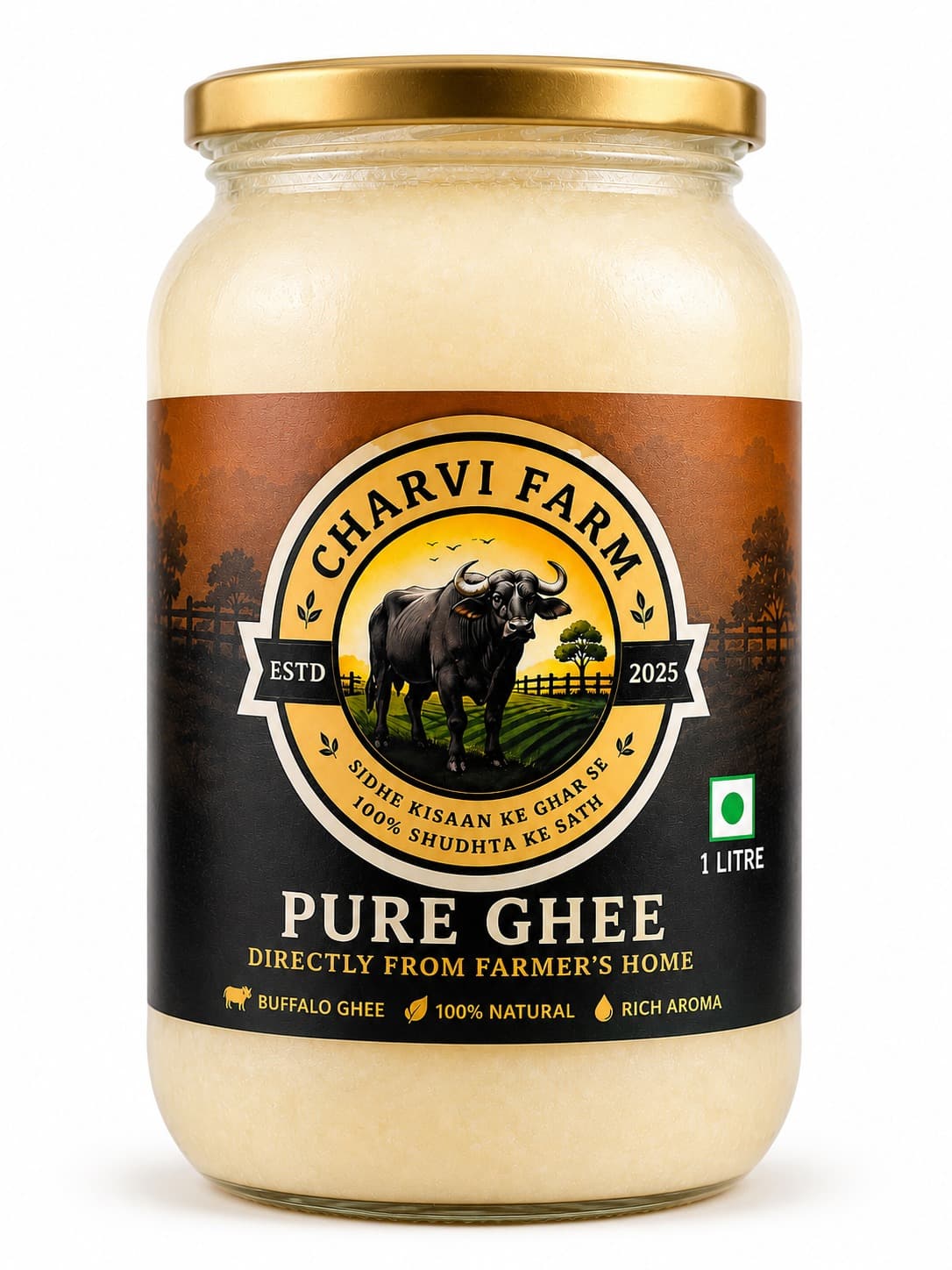 Pure Desi Buffalo Ghee